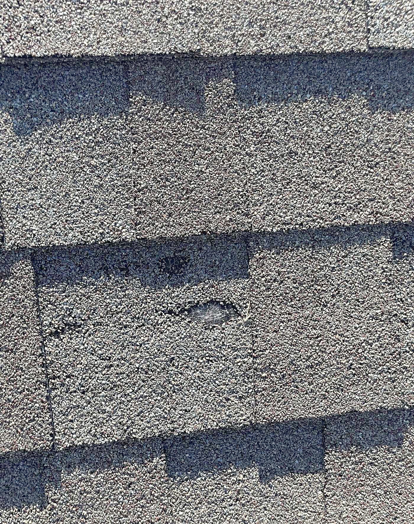 Storm and Hail Damage by ARK Roofing and Construction
